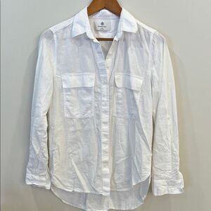 Aritzia Babaton White Utility Shirt (never worn)